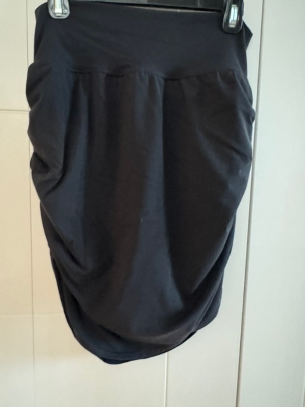 ATHLETA - Ruched Skort - Black - Size L